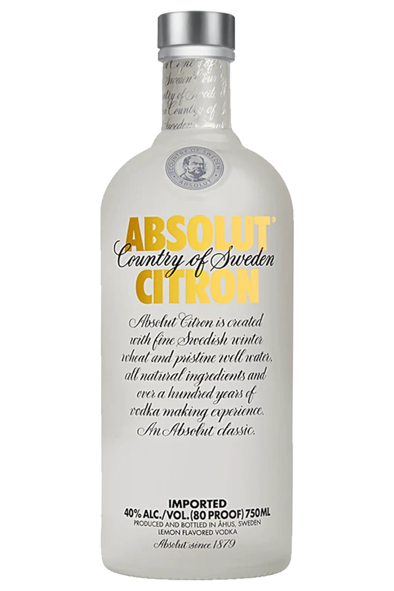 Absolut Citron Vodka