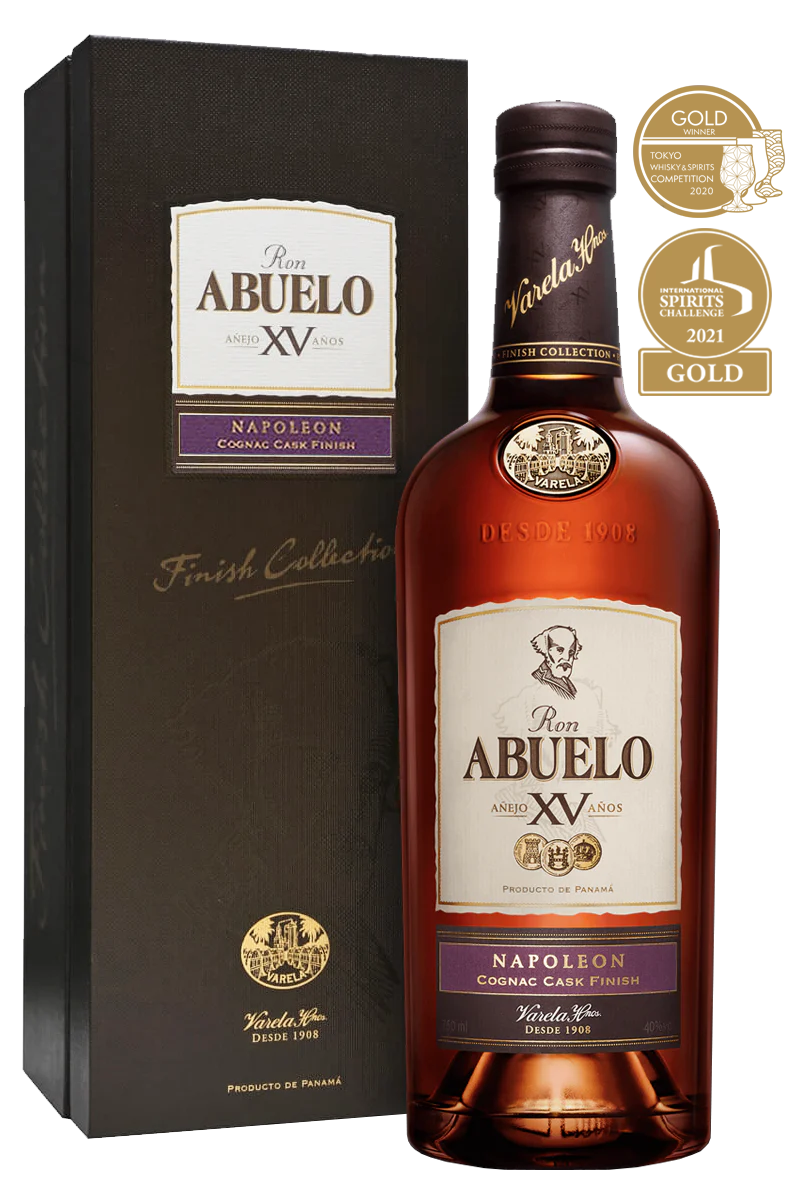 Abuelo XV Years Napoleon Cognac Cask Finish Rum