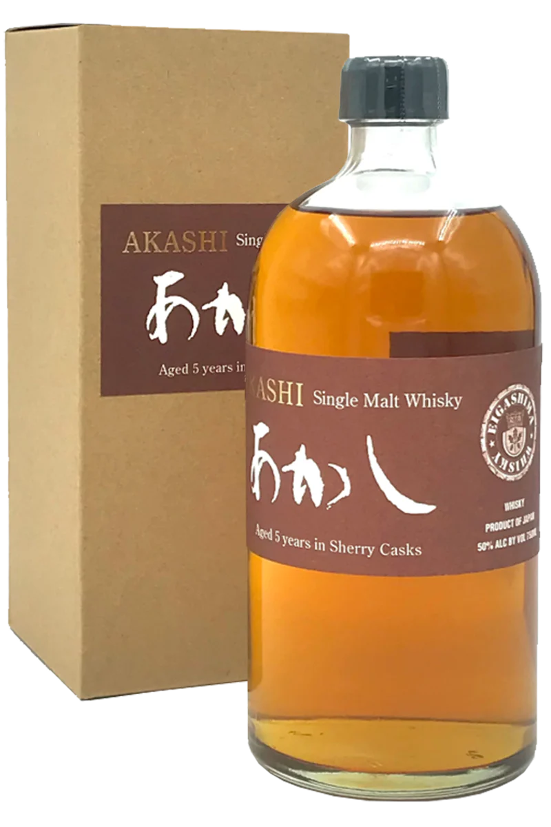 Akashi 5 Years Sherry Cask Single Malt Japanese Whisky