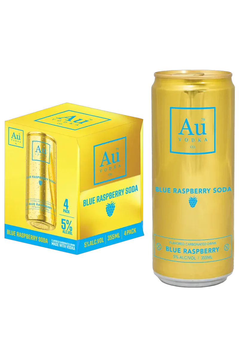 Au Blue Raspberry Soda