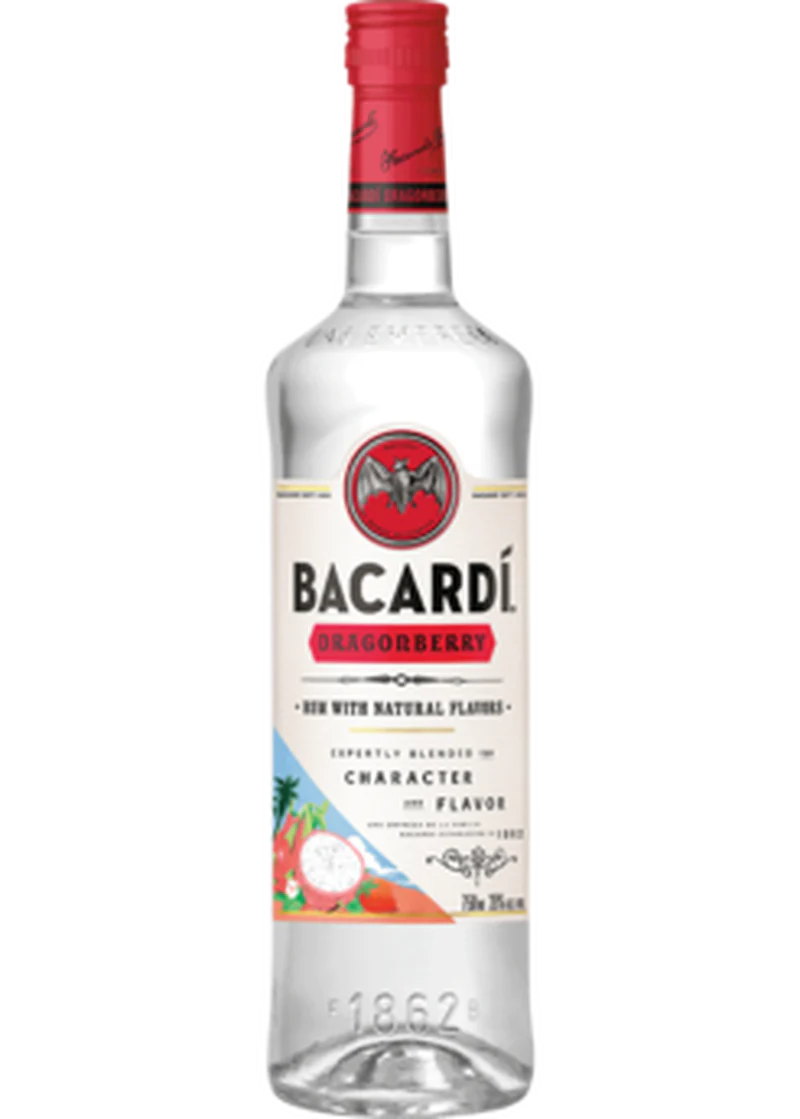 Bacardi Dragon Berry Flavored 750 ML