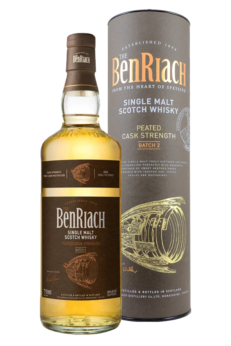 Benriach Peated Cask Strength Single Malt Scotch