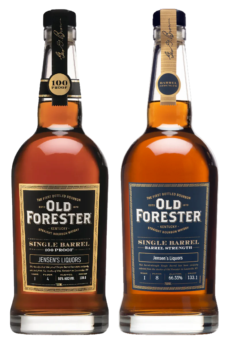Old Forester Bundle Single Barrel 100 Proof + Barrel Strength