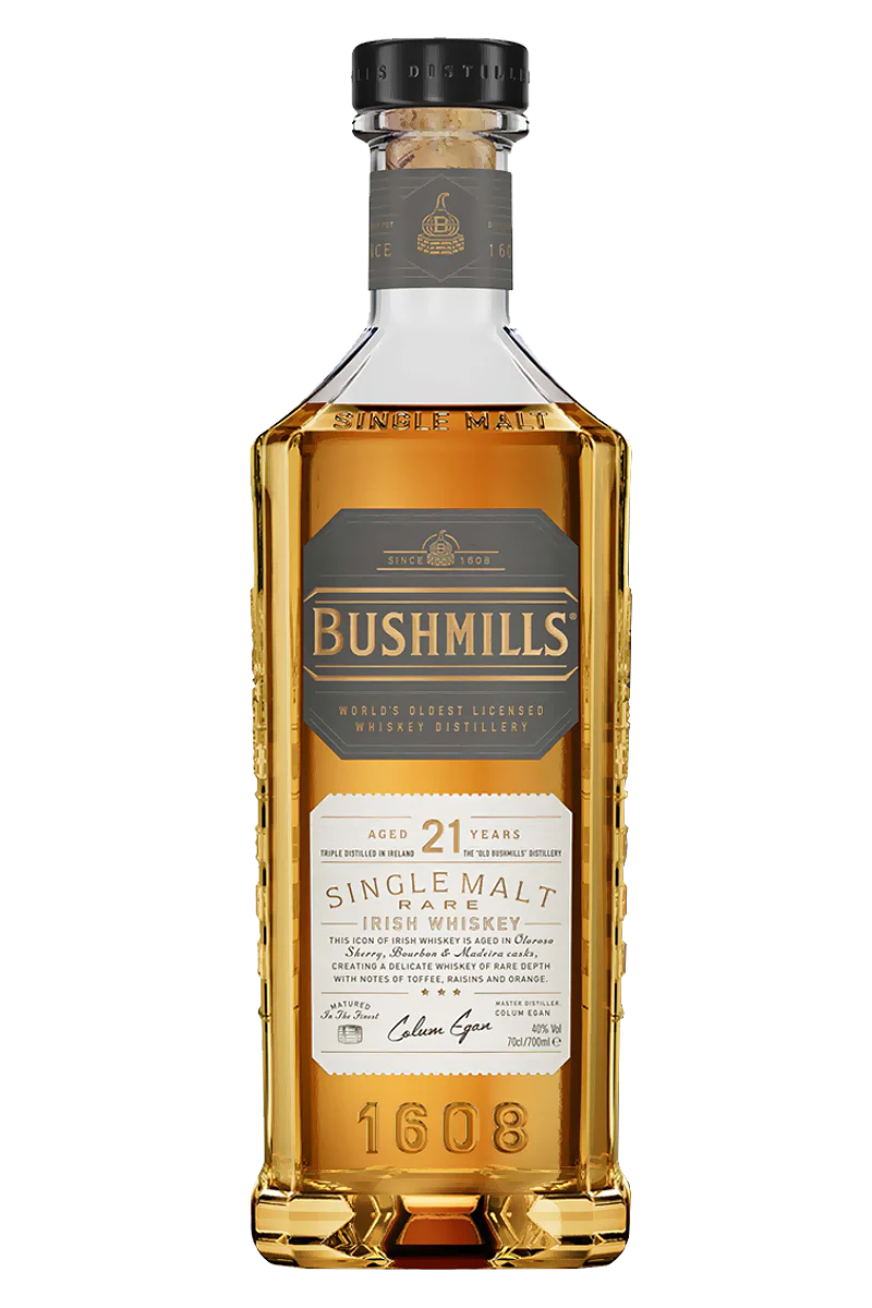 Bushmills 21 Years Single Malt Irish Whiskey