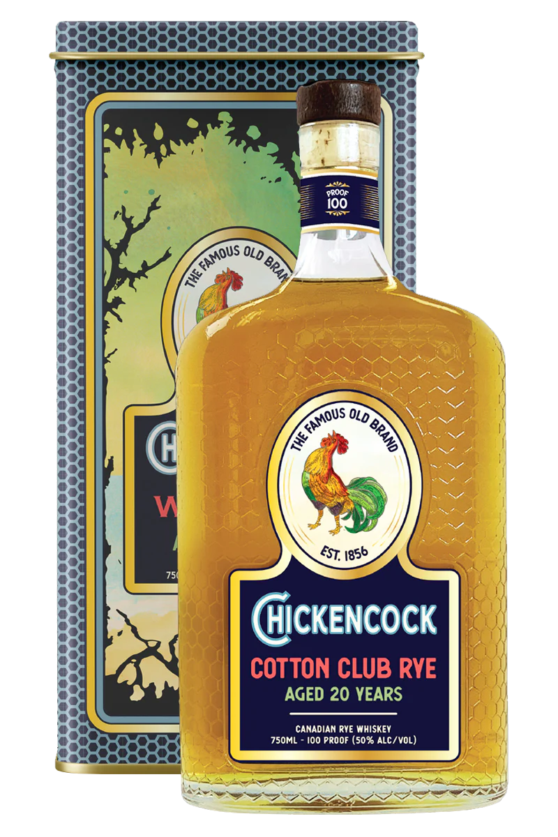 Chicken Cock Cotton Club 20 Years Canadian Rye Whiskey