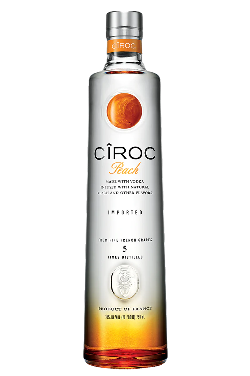 Ciroc Peach Flavored French Vodka