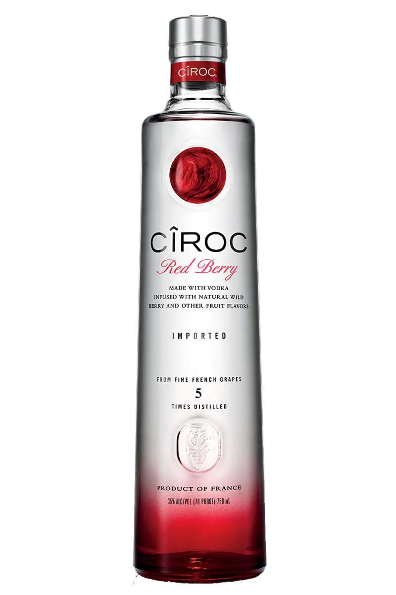 Ciroc Red Berry Flavored French Vodka