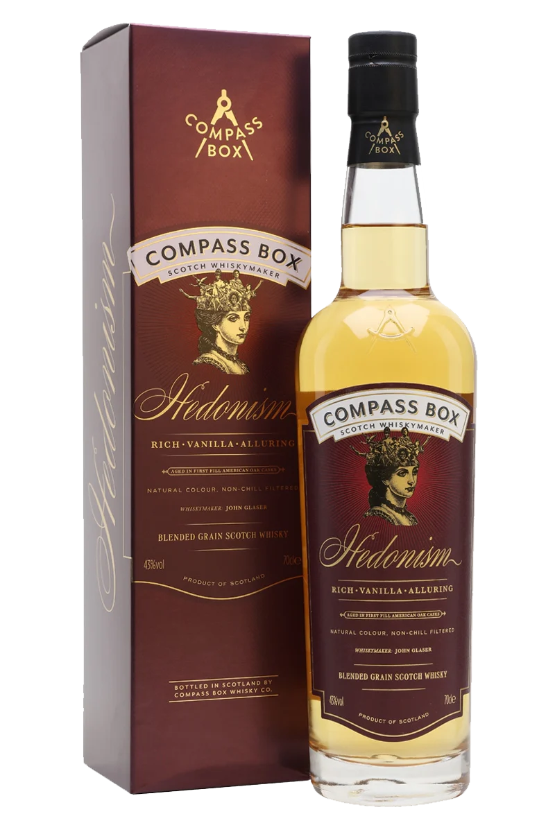 Compass Box Hedonism Blended Grain Scotch Whisky