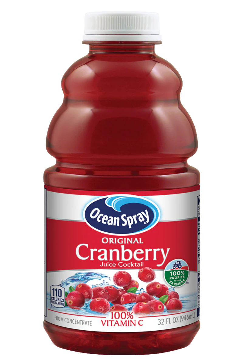 Cranberry Ocean Spray 32 Fl Oz