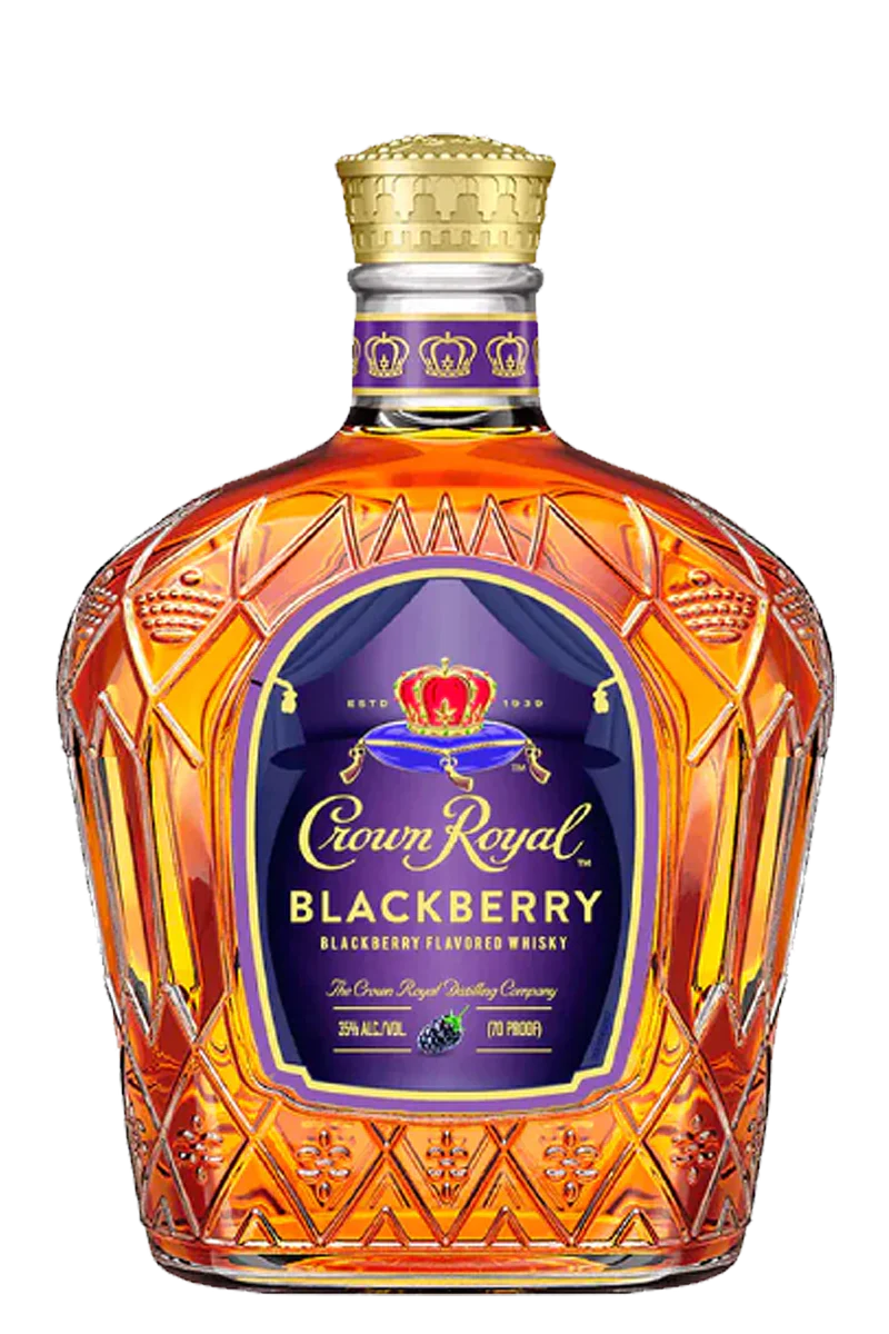 Crown Royal Blackberry Flavored Whisky 750 ML