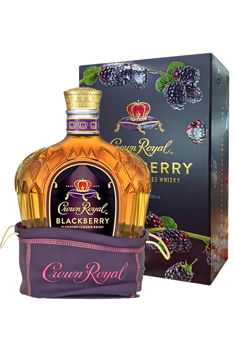 Crown Royal Blackberry Flavored Whisky 750 ML - Image 2