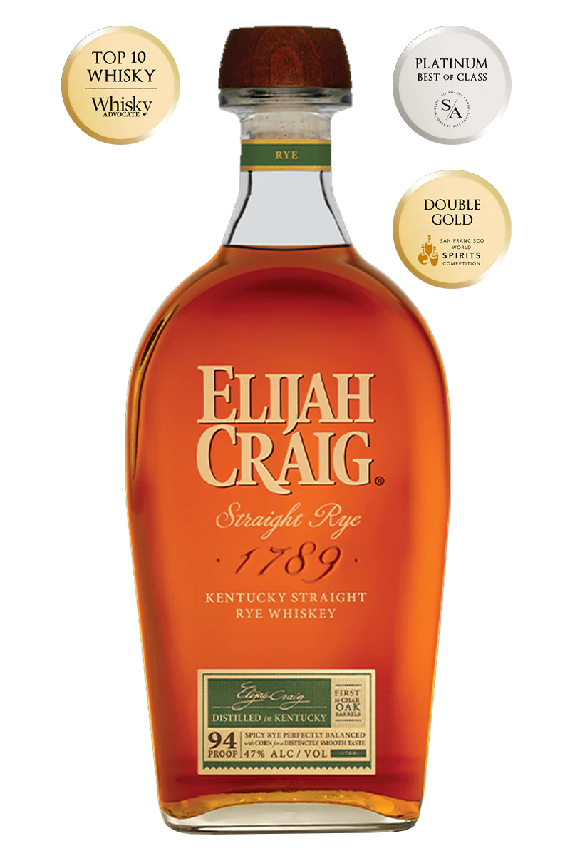 Elijah Craig Kentucky Straight Rye Whiskey