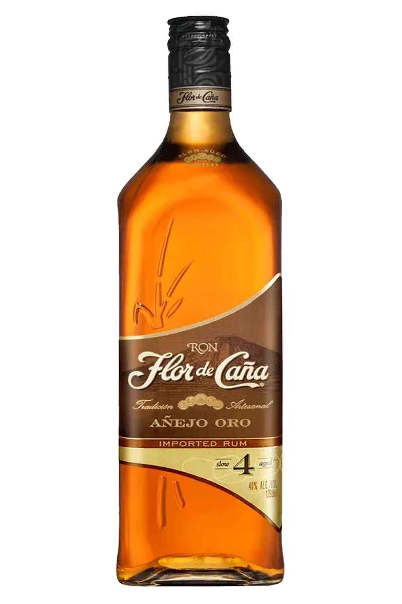 Flor de Caña 4 Years Añejo Gold Rum