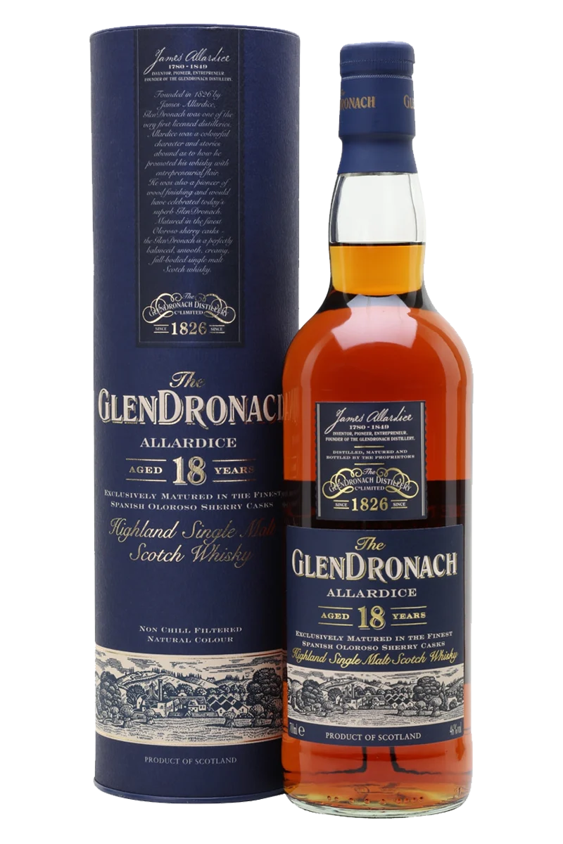 Glendronach 18 Years Single Malt Scotch Whisky