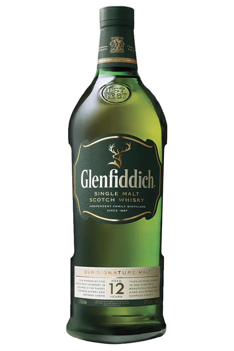 Glenfiddich 12 Years Single Malt Scotch Whisky