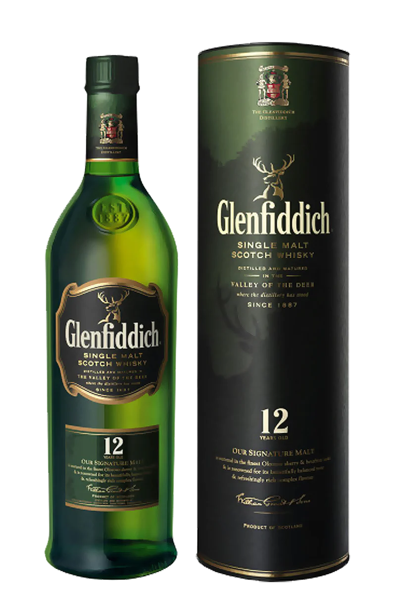 Glenfiddich 12 Years Single Malt Scotch Whisky
