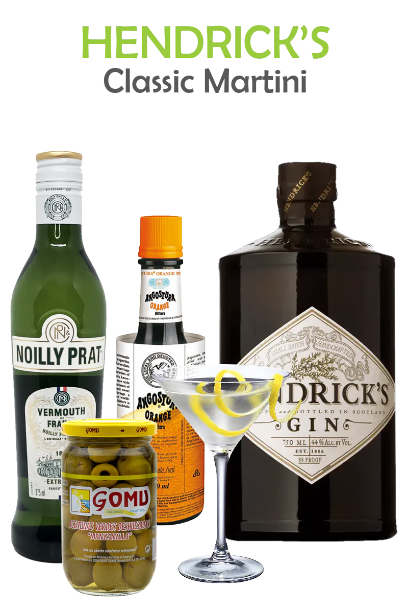 Hendrick's Classic Martini Cocktail Kit