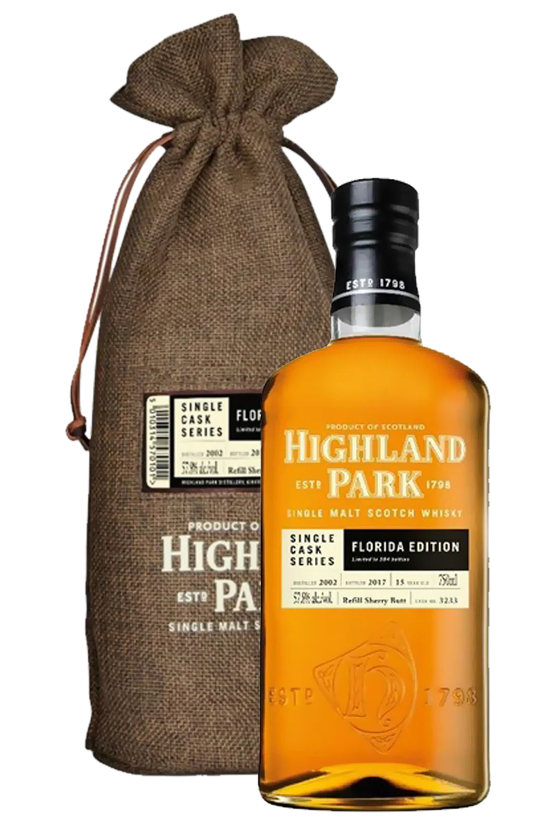 Highland Park Single Cask Series Florida Edition 15-Year-Old Single Malt Scotch Whisky
