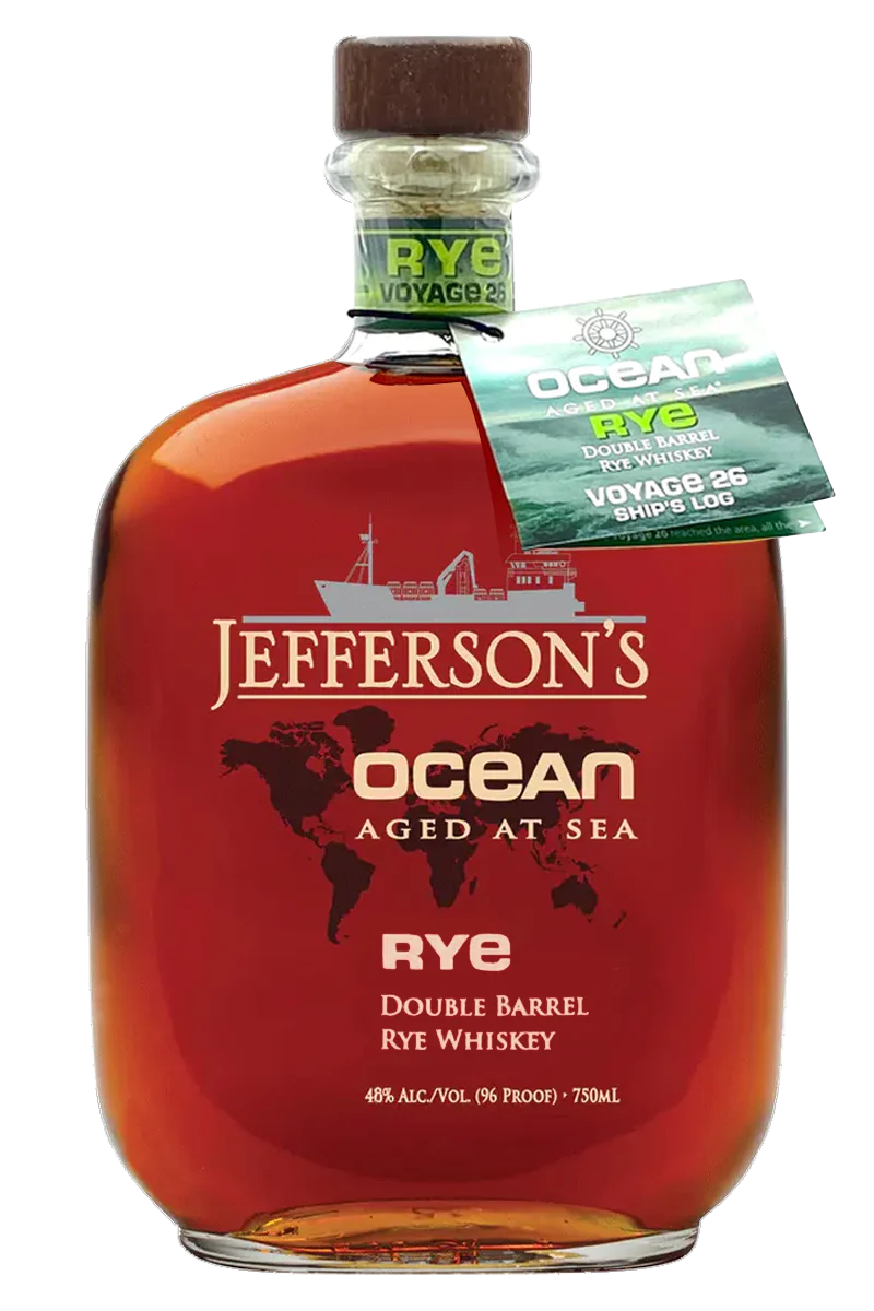 Jefferson's Ocean Double Barrel Rye Whiskey