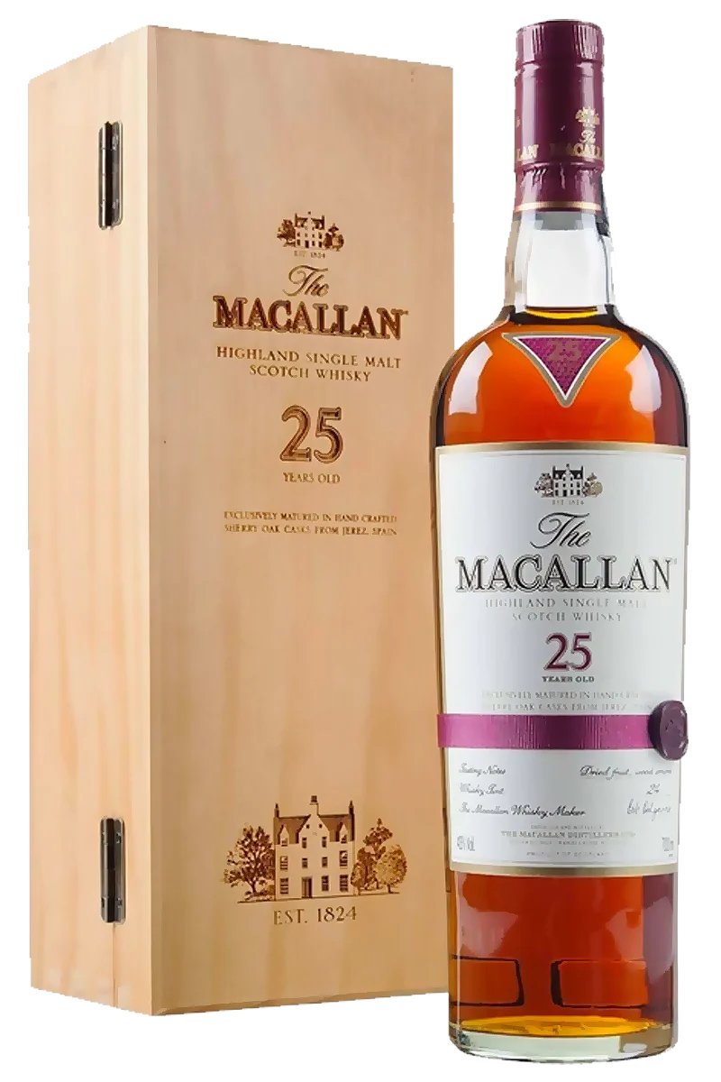 Macallan 25 Years Single Malt Scotch Whisky