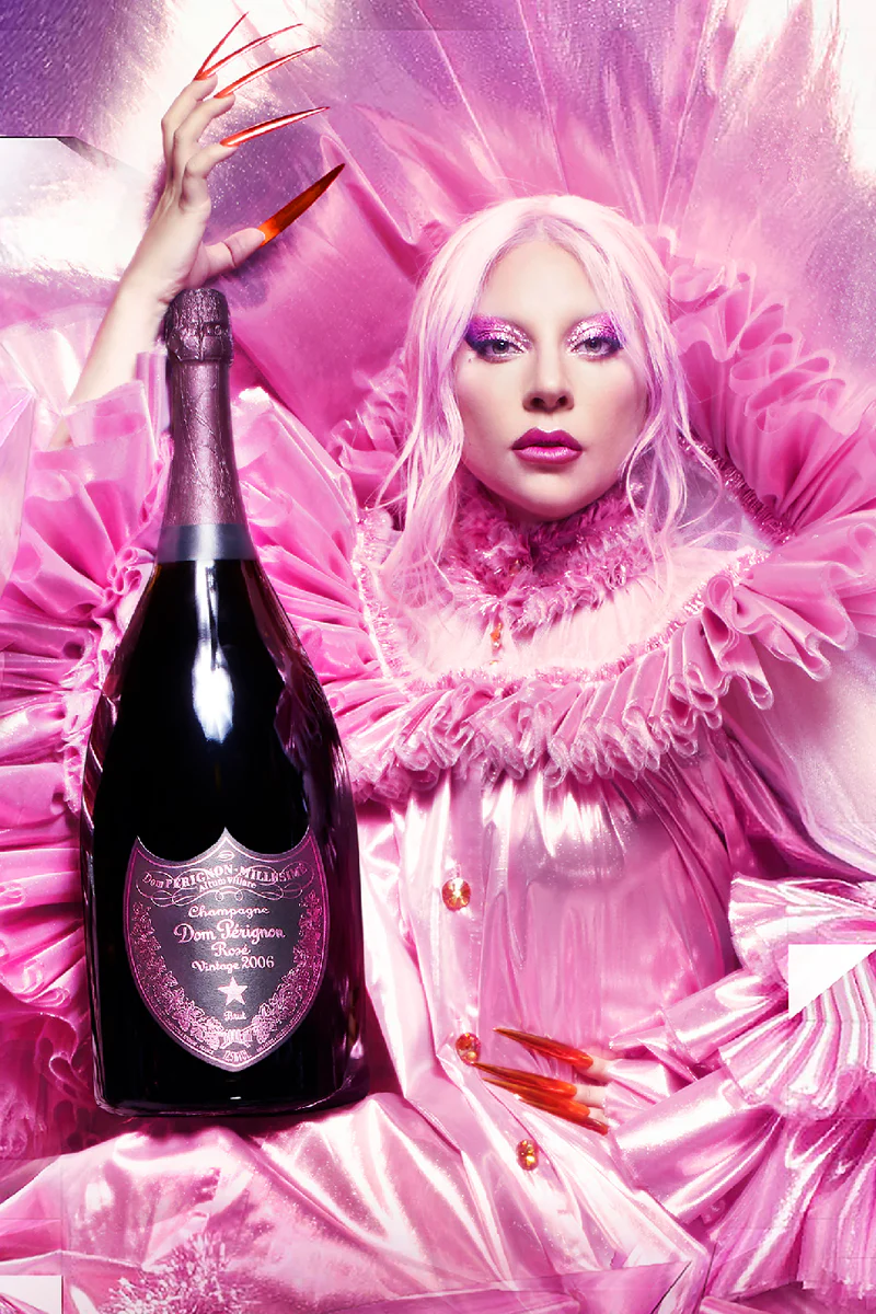 Moet & Chandon Dom Perignon Lady Gaga Limited Edition Champagne - Image 2