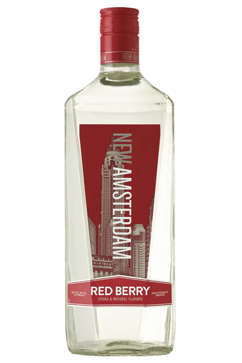 New Amsterdam Red Berry Flavored Vodka
