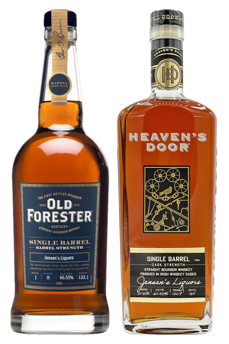 Old Forester SB + Heaven's Door SB Bundle