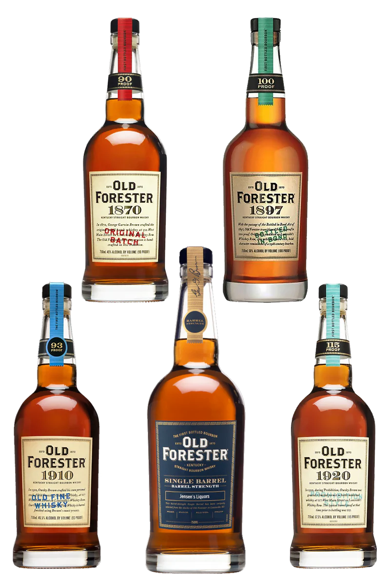 Old Forester, "The Favorites" Collection