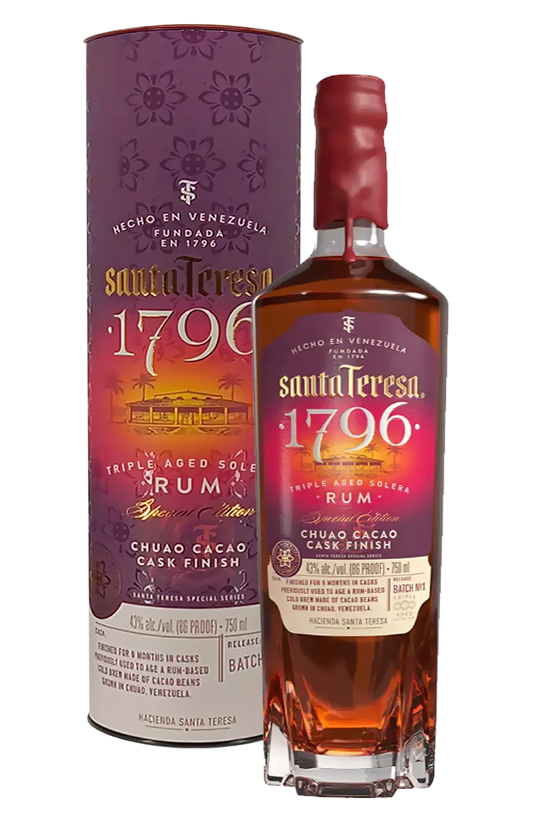 Santa Teresa 1796 Chuao Cacao Cask Finish Rum
