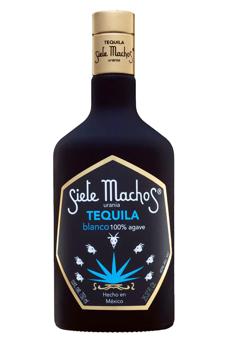 Siete Machos Blanco Tequila 750 ML