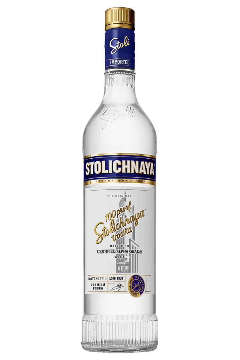 Stolichnaya 100 Proof Vodka