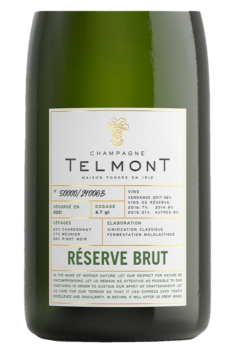 Telmont Brut Champagne - Image 2