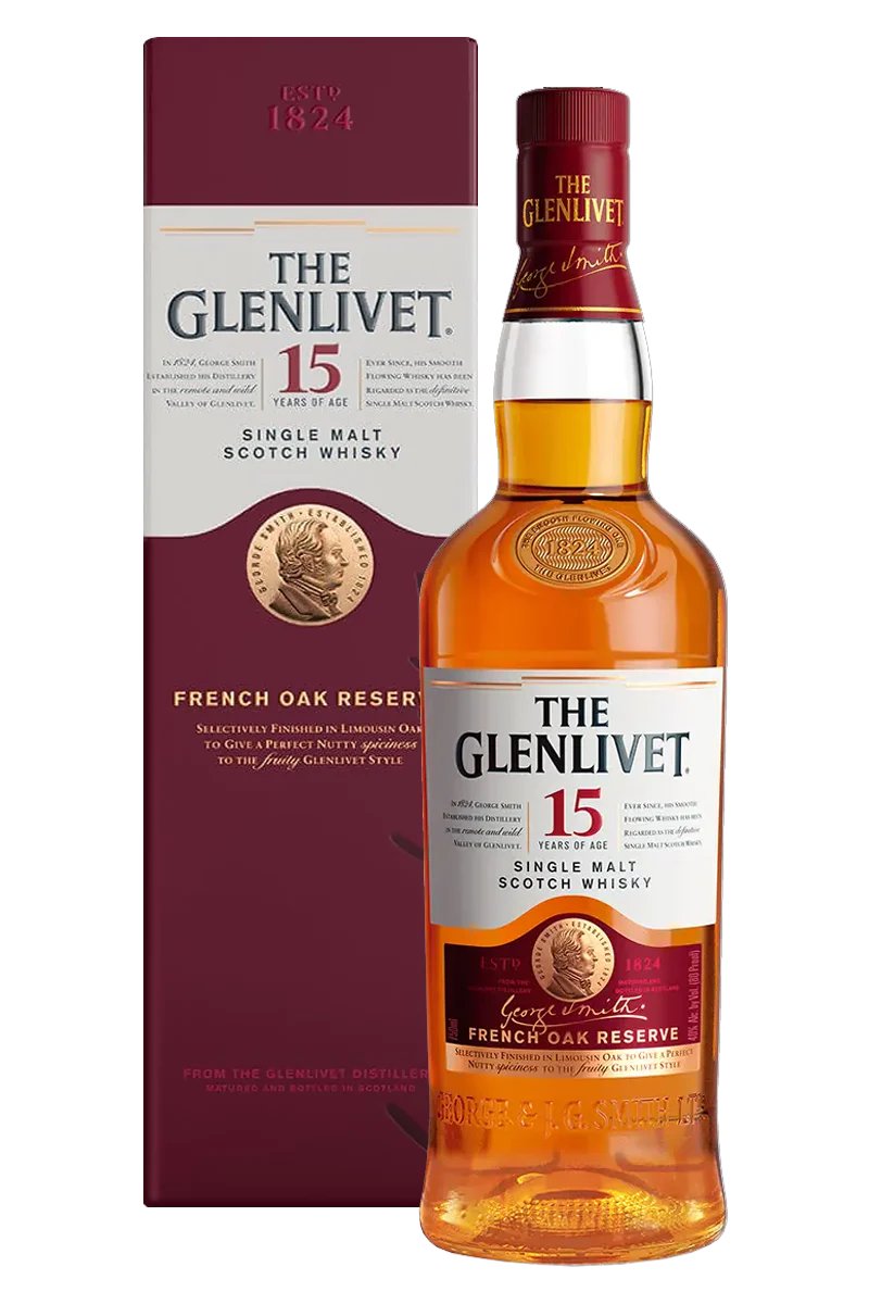 The Glenlivet 15 Years French Oak Reserve Single Malt Scotch