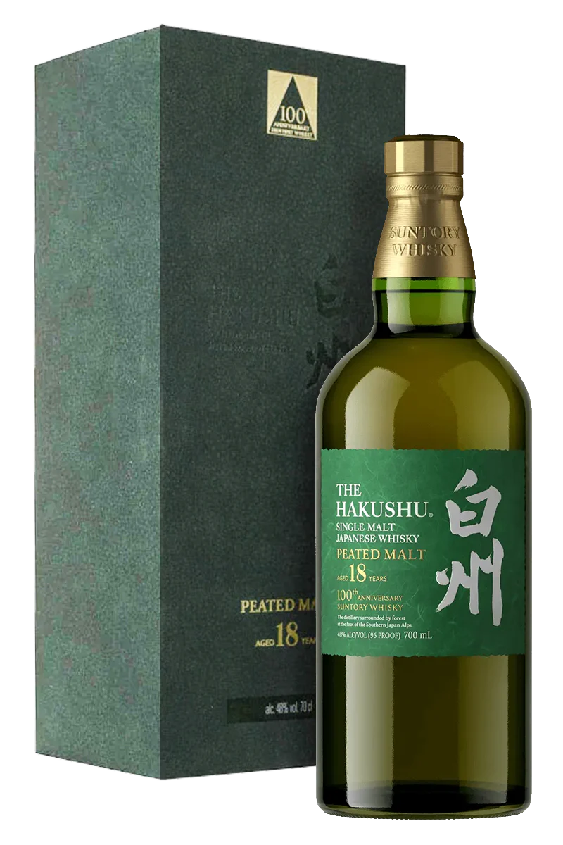 The Hakushu 18 Years Anniversary Edition Peated Malt Whisky