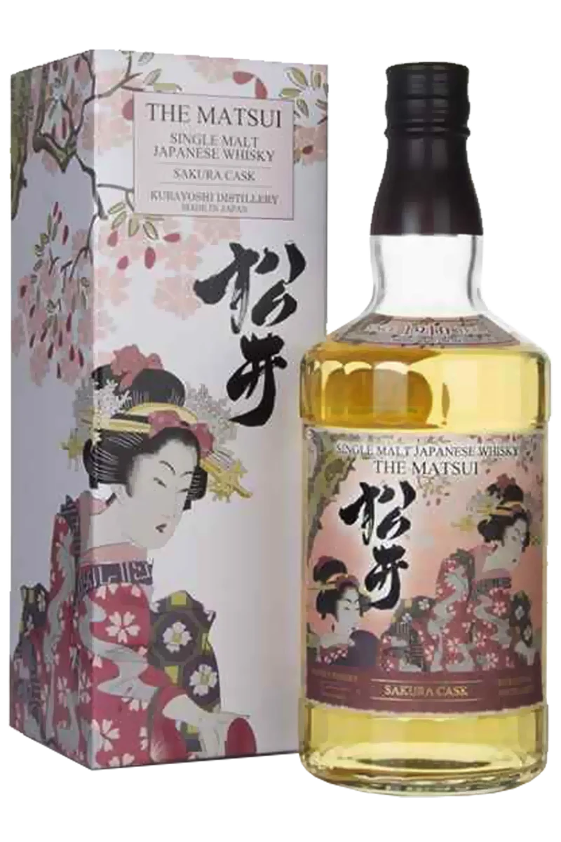 The Matsui Sakura Cask Single Malt Japanese Whisky