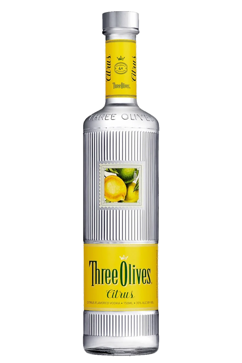 Three Olives Citrus Flavored Vodka