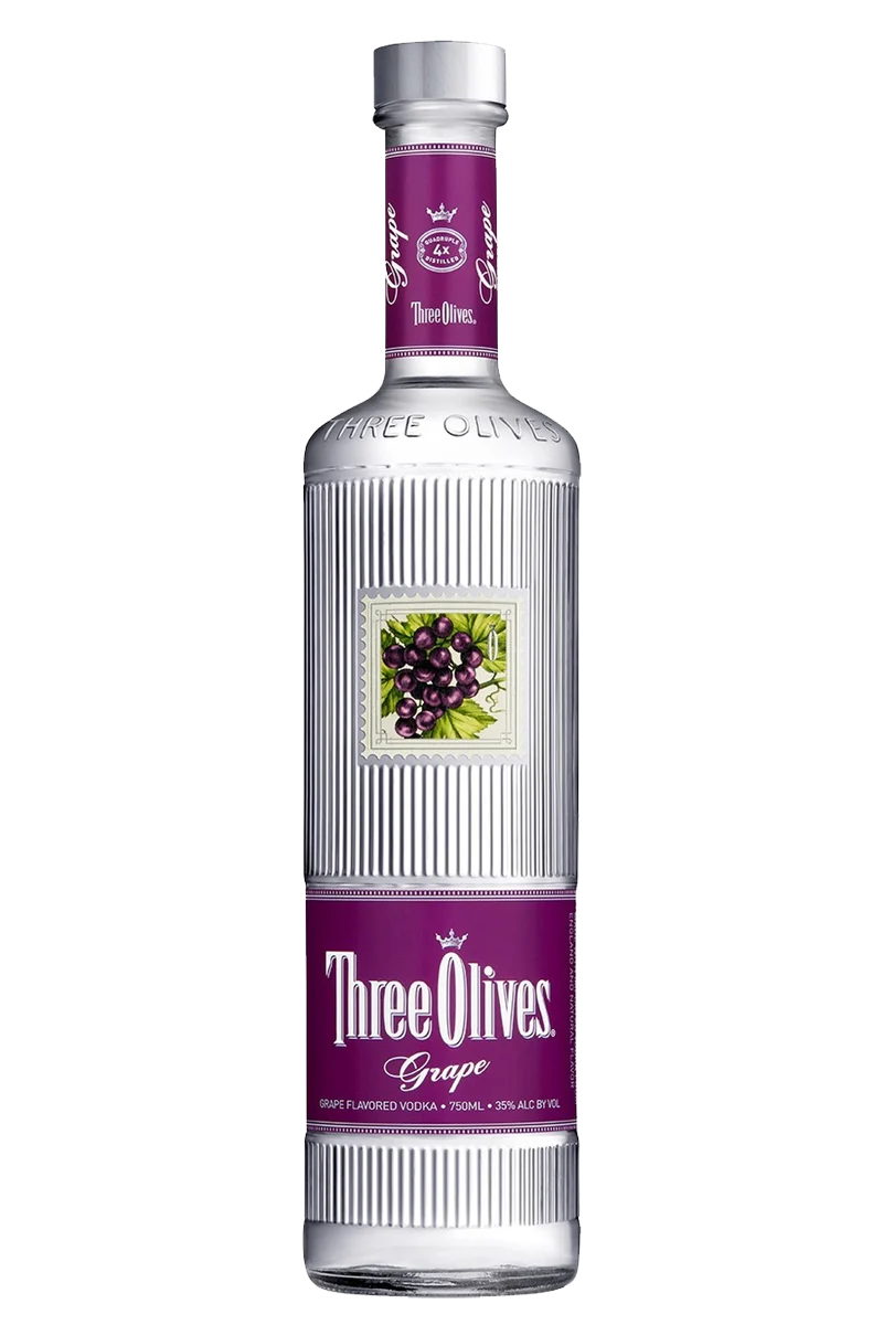 Three Olives Grape Flavored Vodka