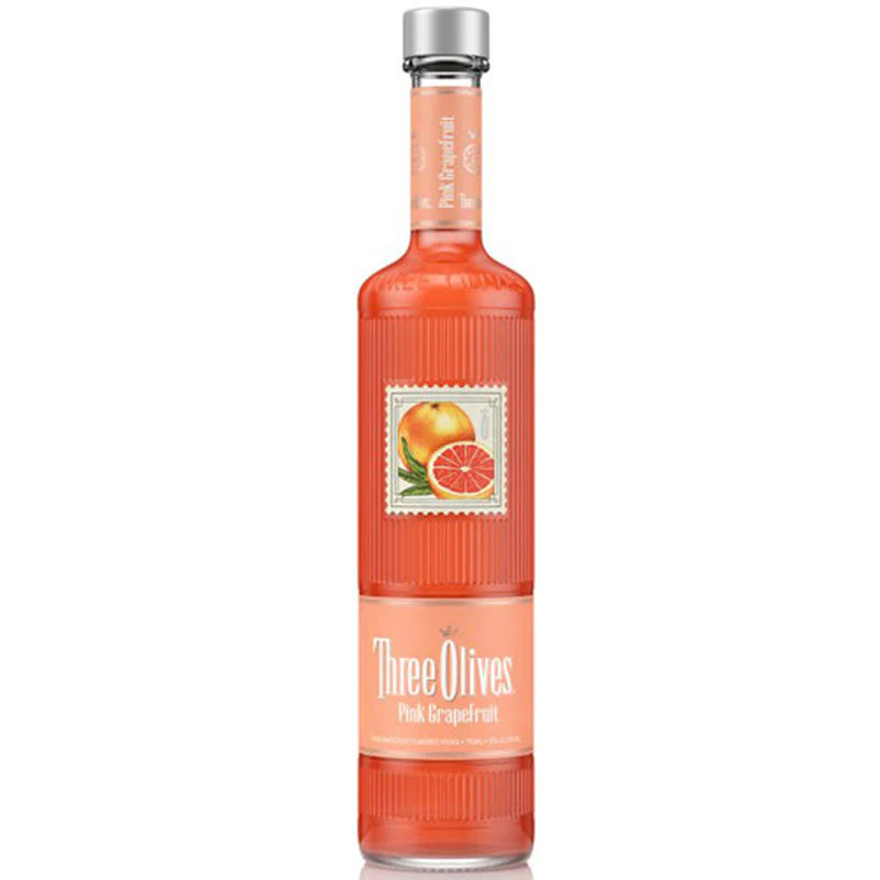 Three Olives Pink Grapefruit Flavored Vodka