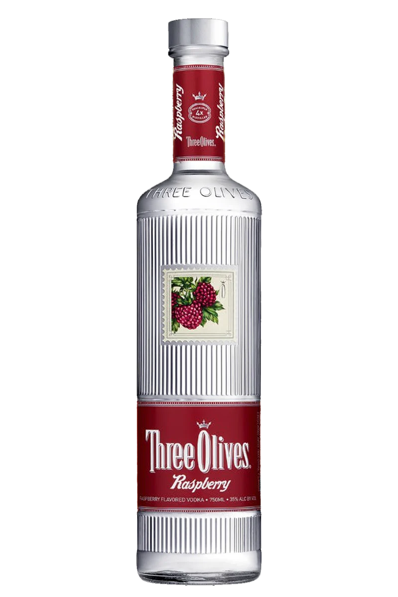 Three Olives Raspberry Flavored Vodka
