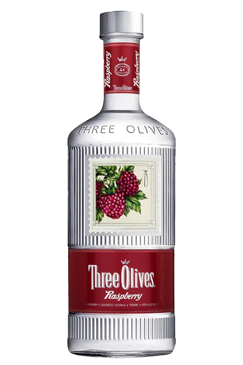 Three Olives Raspberry Flavored Vodka