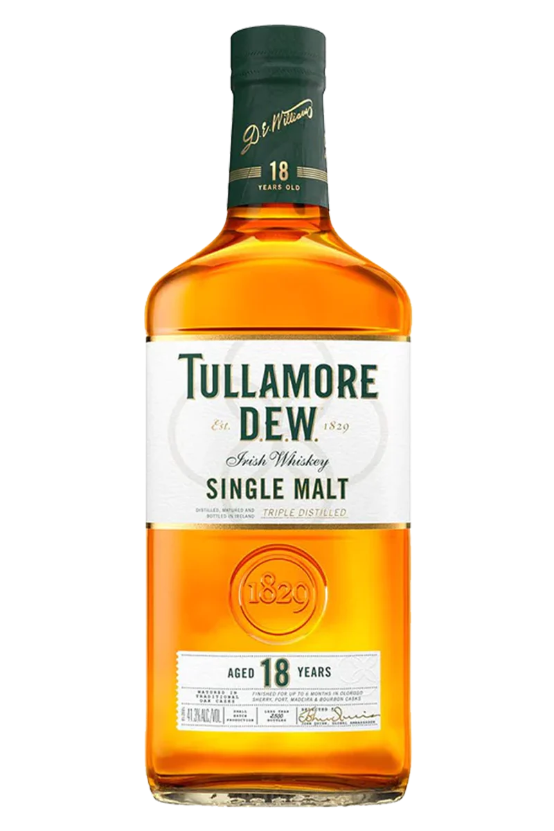 Tullamore Dew 18 Years Single Malt Irish Whiskey