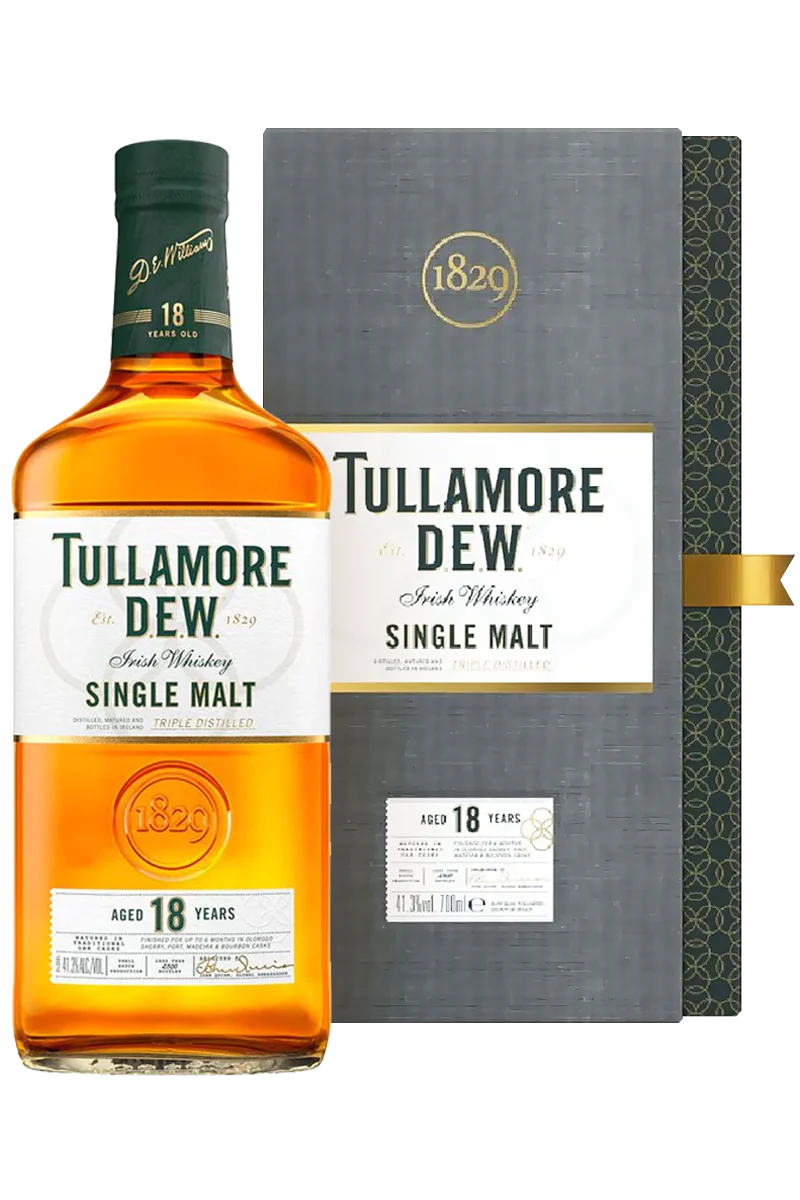 Tullamore Dew 18 Years Single Malt Irish Whiskey - Image 2