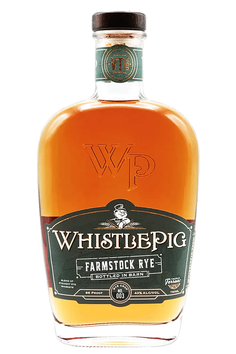 WhistlePig Farmstock Crop 003 Straight Rye Whiskey 750 ML
