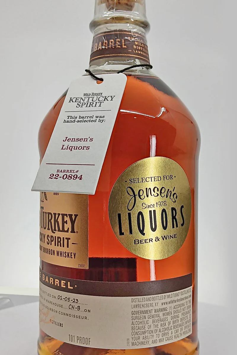 Wild Turkey Single Barrel Kentucky Spirit Straight Bourbon Whiskey - Image 2